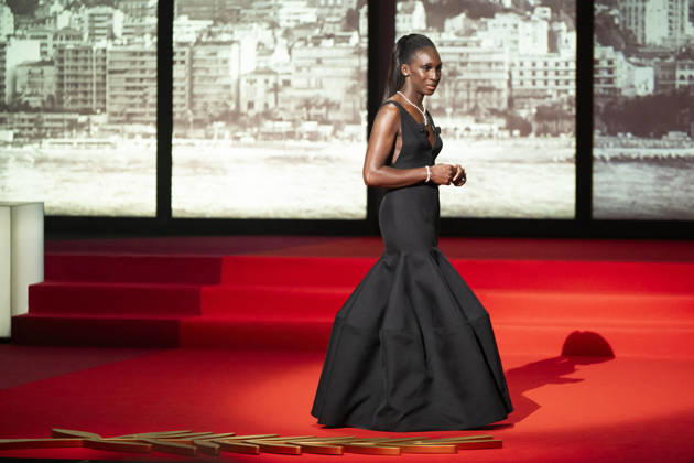 Cannes - Opening Ceremony EB French-Malian actress and master of Ceremony Eye Haidara during the Opening Ceremony as part of the 79th Cannes Film Festival in Cannes, France on May 12, 2026. Photo by Eliot Blondet ABACAPRESS.COM Cannes France France  Copyright: xBlondetxEliot ABACAx