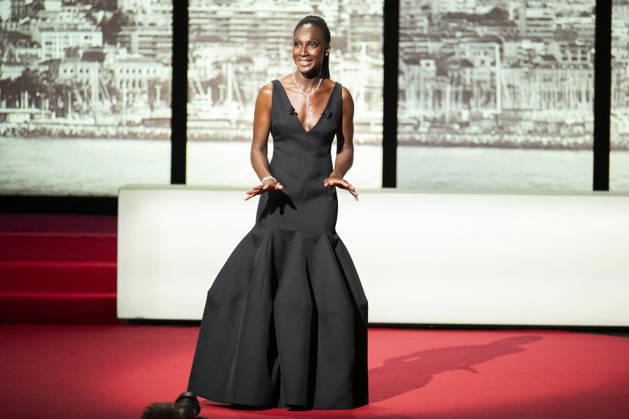 Cannes - Opening Ceremony EB French-Malian actress and master of Ceremony Eye Haidara during the Opening Ceremony as part of the 79th Cannes Film Festival in Cannes, France on May 12, 2026. Photo by Eliot Blondet ABACAPRESS.COM Cannes France France  Copyright: xBlondetxEliot ABACAx