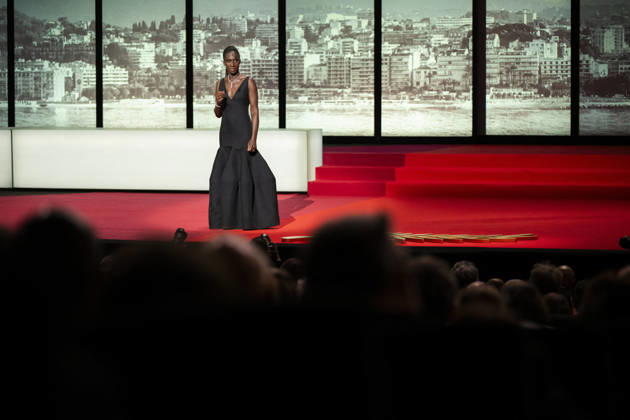 Cannes - Opening Ceremony EB French-Malian actress and master of Ceremony Eye Haidara during the Opening Ceremony as part of the 79th Cannes Film Festival in Cannes, France on May 12, 2026. Photo by Eliot Blondet ABACAPRESS.COM Cannes France France  Copyright: xBlondetxEliot ABACAx