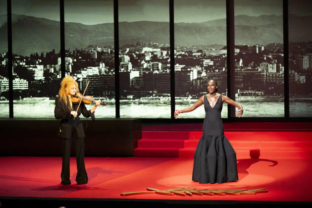 Cannes - Opening Ceremony EB French-Malian actress and master of Ceremony Eye Haidara during the Opening Ceremony as part of the 79th Cannes Film Festival in Cannes, France on May 12, 2026. Photo by Eliot Blondet ABACAPRESS.COM Cannes France France  Copyright: xBlondetxEliot ABACAx