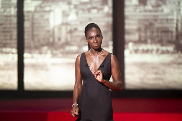 Cannes - Opening Ceremony EB French-Malian actress and master of Ceremony Eye Haidara during the Opening Ceremony as part of the 79th Cannes Film Festival in Cannes, France on May 12, 2026. Photo by Eliot Blondet ABACAPRESS.COM Cannes France France  Copyright: xBlondetxEliot ABACAx