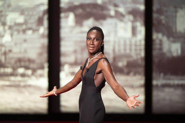 Cannes - Opening Ceremony EB French-Malian actress and master of Ceremony Eye Haidara during the Opening Ceremony as part of the 79th Cannes Film Festival in Cannes, France on May 12, 2026. Photo by Eliot Blondet ABACAPRESS.COM Cannes France France  Copyright: xBlondetxEliot ABACAx