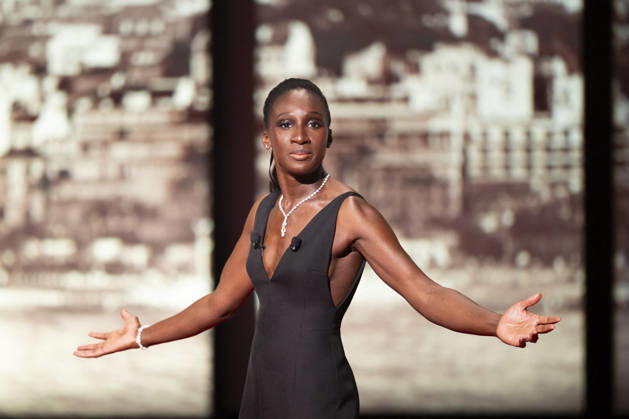 Cannes - Opening Ceremony EB French-Malian actress and master of Ceremony Eye Haidara during the Opening Ceremony as part of the 79th Cannes Film Festival in Cannes, France on May 12, 2026. Photo by Eliot Blondet ABACAPRESS.COM Cannes France France  Copyright: xBlondetxEliot ABACAx