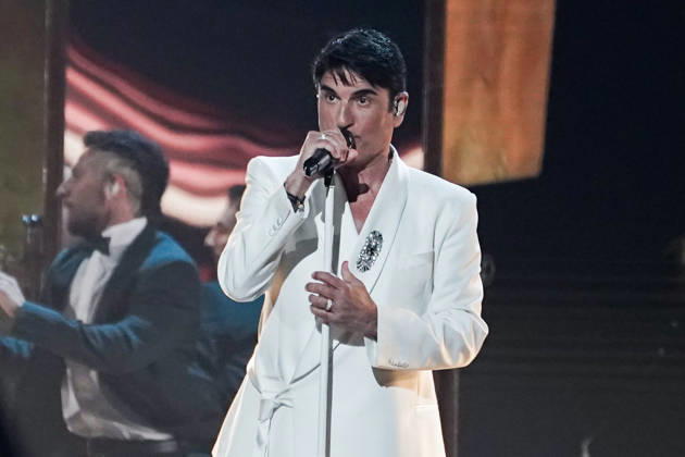 12.05.2026 - Europa, Österreich, Wien: 70. Eurovision Song Contest 2026 in der Wiener Stadthalle - Semi-final 1; Sal Da Vinci mit dem Song Per Sempre Si für Italien Copyright: xLUKAxKOLANOVICx