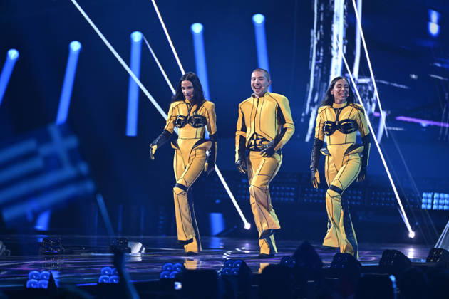 VIENNA, AUSTRIA 20260512 Bzikebi representing Georgia with the entry On replay during the semi-final 1 of the 70th edition of the Eurovision Song Contest ESC in Wiener Stadthalle in Vienna, Austria, Tuesday, May 12, 2026 VIENNA AUSTRIA x10070x  Copyright: xJessicaxGow TTx EUROVISION 2026 SEMIFINAL 1 NoIgtYutlbo