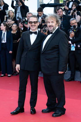 Cannes Opening NG Peter Jackson and Elijah Wood attending the ‘The Electric Kiss (La Venus Electrique)’ Screening and Opening Ceremony Red Carpet at Palais Des Festivals in Cannes, France on May 12 2026 as part of the 79th Cannes Film Festival. Photo by Nicolas Genin ABACAPRESS.COM Cannes France  Copyright: xGeninxNicolas ABACAx