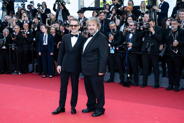 Cannes Opening NG Peter Jackson and Elijah Wood attending the ‘The Electric Kiss (La Venus Electrique)’ Screening and Opening Ceremony Red Carpet at Palais Des Festivals in Cannes, France on May 12 2026 as part of the 79th Cannes Film Festival. Photo by Nicolas Genin ABACAPRESS.COM Cannes France  Copyright: xGeninxNicolas ABACAx