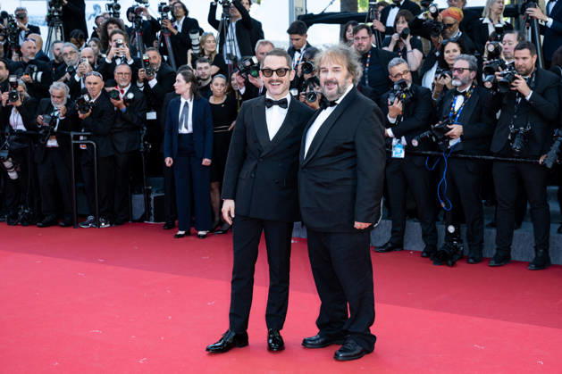 Cannes Opening NG Peter Jackson and Elijah Wood attending the ‘The Electric Kiss (La Venus Electrique)’ Screening and Opening Ceremony Red Carpet at Palais Des Festivals in Cannes, France on May 12 2026 as part of the 79th Cannes Film Festival. Photo by Nicolas Genin ABACAPRESS.COM Cannes France  Copyright: xGeninxNicolas ABACAx