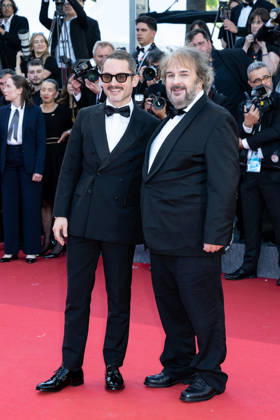 Cannes Opening NG Peter Jackson and Elijah Wood attending the ‘The Electric Kiss (La Venus Electrique)’ Screening and Opening Ceremony Red Carpet at Palais Des Festivals in Cannes, France on May 12 2026 as part of the 79th Cannes Film Festival. Photo by Nicolas Genin ABACAPRESS.COM Cannes France  Copyright: xGeninxNicolas ABACAx