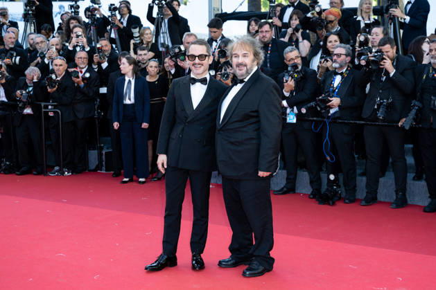Cannes Opening NG Peter Jackson and Elijah Wood attending the ‘The Electric Kiss (La Venus Electrique)’ Screening and Opening Ceremony Red Carpet at Palais Des Festivals in Cannes, France on May 12 2026 as part of the 79th Cannes Film Festival. Photo by Nicolas Genin ABACAPRESS.COM Cannes France  Copyright: xGeninxNicolas ABACAx