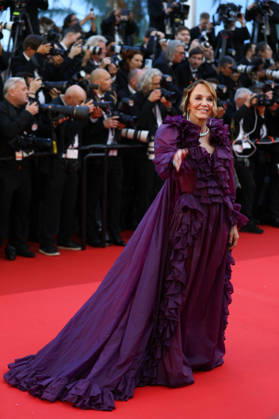 May 12, 2026, Cannes, Cote D azur, France: PHILIPPINE LEROY-BEAULIEU during the red carpet for the premiere screening of THE ELECTRIC KISS at the 79th Annual Cannes Film Festival at Palais des Festivals in Cannes, France Cannes France - ZUMAc179 20260512_zep_c179_164 Copyright: xMickaelxChavetx