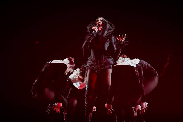 12.05.2026 - Europa, Österreich, Wien: 70. Eurovision Song Contest 2026 in der Wiener Stadthalle - Semi-final 1; Tamara Zivkovic mit dem Song Nova Zora für Montenegro Copyright: xLUKAxKOLANOVICx