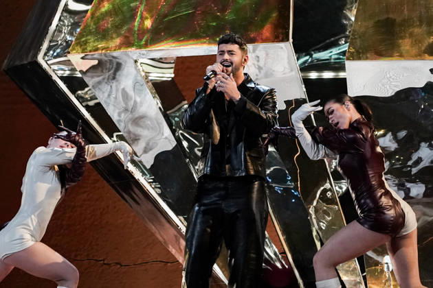 12.05.2026 - Europa, Österreich, Wien: 70. Eurovision Song Contest 2026 in der Wiener Stadthalle - Semi-final 1; Noam Bettan mit dem Song Michelle für Israel Copyright: xLUKAxKOLANOVICx