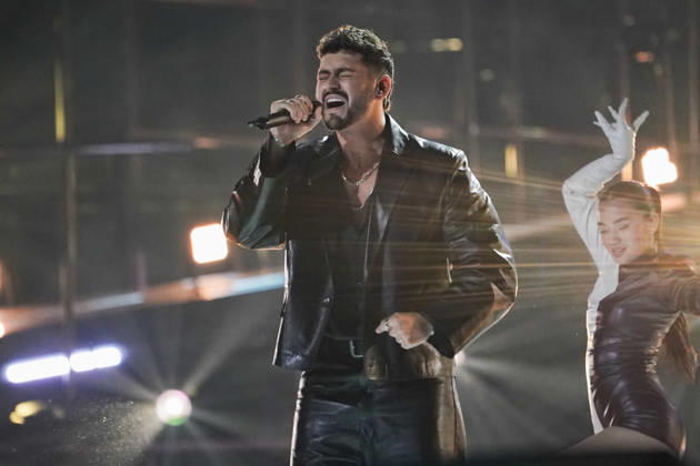 12.05.2026 - Europa, Österreich, Wien: 70. Eurovision Song Contest 2026 in der Wiener Stadthalle - Semi-final 1; Noam Bettan mit dem Song Michelle für Israel Copyright: xLUKAxKOLANOVICx