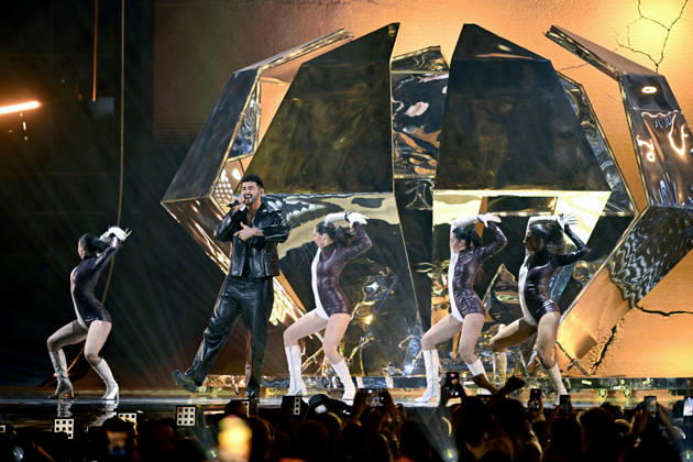 VIENNA, AUSTRIA 20260512 Noam Bettan representing Israel with the entry Michelle during the semi-final 1 of the 70th edition of the Eurovision Song Contest ESC in Wiener Stadthalle in Vienna, Austria, Tuesday, May 12, 2026 VIENNA AUSTRIA x10070x  Copyright: xJessicaxGow TTx EUROVISION 2026 SEMIFINAL 1 oGdvJ17ye14
