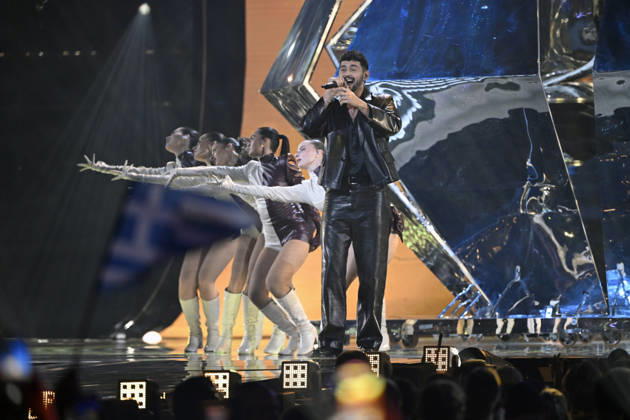 Noam Bettan representing Israel with the song Michelle during Semi Final 1 of the 70th Eurovision Song Contest ESC at the Wiener Stadthalle in Vienna, Austria, Tuesday, May 12, 2026 VIENNA AUSTRIA x10070x  Copyright: xJessicaxGow TTx EUROVISION SONG CONTEST 2026 SEMI-FINAL 1 oGI9Lc8sGEE