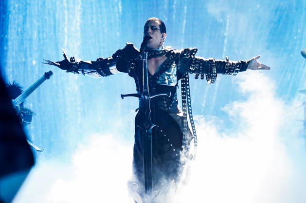 12.05.2026 - Europa, Österreich, Wien: 70. Eurovision Song Contest 2026 in der Wiener Stadthalle - Semi-final 1; LAVINA mit dem Song Kraj Mene für Serbien Copyright: xLUKAxKOLANOVICx