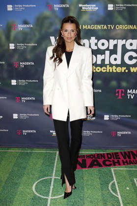 Laura Wontorra beim Premieren-Screening der Magenta TV Doku-Serie Wontorras World Cup - Vater. Tochter. WM. im Telekom Flagship Store. Hamburg, 12.05.2026