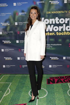 Laura Wontorra beim Premieren-Screening der Magenta TV Doku-Serie Wontorras World Cup - Vater. Tochter. WM. im Telekom Flagship Store. Hamburg, 12.05.2026