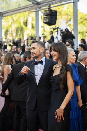 Cannes - Opening Ceremony Red Carpet EB James Franco and Izabel Pakzad during the Opening Ceremony red carpet ahead of the screening of The Electric Kiss (La Venus Electrique) directed by Pierre Salvadori as part of the 79th Cannes Film Festival in Cannes, France on May 12, 2026.Photo by Eliot Blondet ABACAPRESS.COM Cannes France France  Copyright: xBlondetxEliot ABACAx