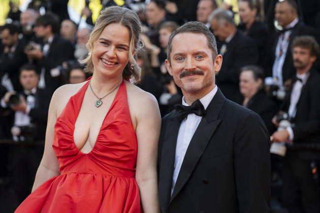 Cannes - Opening Ceremony Red Carpet EB US actor Elijah Wood and his wife Danish producer Mette-Marie Kongsved during the Opening Ceremony red carpet ahead of the screening of The Electric Kiss (La Venus Electrique) directed by Pierre Salvadori as part of the 79th Cannes Film Festival in Cannes, France on May 12, 2026.Photo by Eliot Blondet ABACAPRESS.COM Cannes France France  Copyright: xBlondetxEliot ABACAx