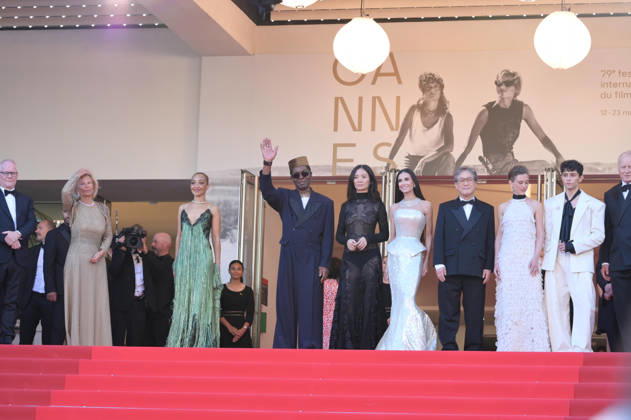 Electric Kiss Premiere at 79th Festival de Cannes - Cannes, France CANNES, FRANCE. May 12, 2026: Ruth Negga, Isaach de Bankole, Chloe Zhao, Demi Moore, Park Chan-Wook, Laura Wandel, Diego Cespedes, Paul Laverty & Stellan Skarsgard at the Grand Opening and premiere for The Electric Kiss at the 79th Festival de Cannes. CAP GOL GOL Cannes Provence-Alpes-Côte d Azur France Copyright: xRickxGold CapitalxPicturesx