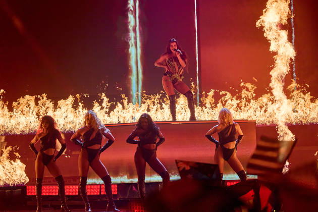 - Wien 12.05.2026 -70. Eurovision Song Contest Wien - Vienna - Vienne 2026 Live Show First Semi Final - en direct de la première demi-finale P H O T O: Sarah Engels - Deutschland - Germany - Allemagne Eurovision Song Contest Vienna 2026