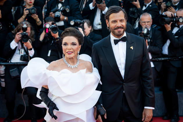 Opening Ceremony red carpet during the 79th Cannes Film Festival at Palais des Festivals in Cannes, France on 12 May 2026. Joan Collins, Laurent Lafitte attend attends the Opening Ceremony red carpet during the 79th Cannes Film Festival at Palais des Festivals in Cannes, France on 12 May 2026., Credit:Stefano Costantino TTL Stefano Costantino Avalon France, Cannes  Copyright: xStefanoxCostantinoxTTLx xStefanoxCostantinox xAvalonx 1098393862