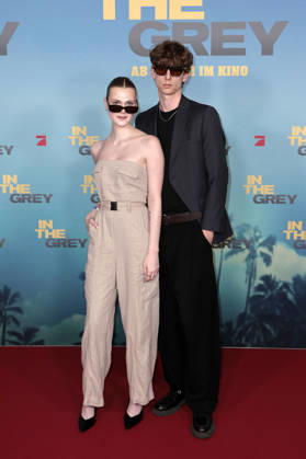 Lucy Hellenbrecht mit Begleitung beim Special Screening des Kinofilms In The Grey im Zoo Palast. Berlin, 12.05.2026