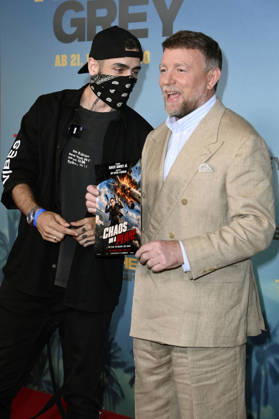 Danero und Guy Ritchie beim Special Screening des Kinofilms In The Grey im Zoo Palast. Berlin, 12.05.2026