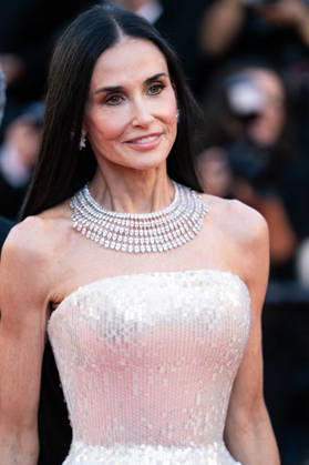 Opening Ceremony And La VÃ nus Electrique (The Electric Venus) Screening - The 79th Annual Cannes Film Festival Demi Moore attends the opening ceremony and La VÃ nus Electrique (The Electric Venus) screening during the 79th annual Cannes Film Festival at Palais des Festivals, Credit:Lounis Tiar Avalon France, Cannes  Copyright: xLounisxTiarx xAvalonx 1098389369