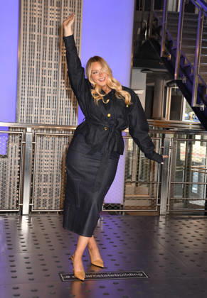 NEW YORK, NY- MAY 12: Camille Kostek at the Empire State Building in celebration of Sports Illustrated SwimsuitÃ¢â‚¬â ¢s Annual 2026 issue debut on May 12, 2026 in New York City. Credit: AdMedia New York City USA - ZUMAa123 20260512_zaa_a123_100 Copyright: xJohnxFyckex