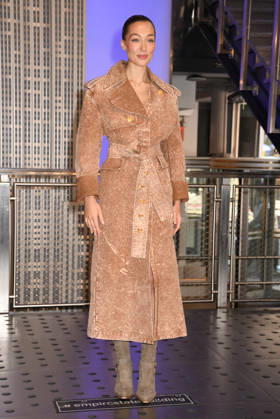 NEW YORK, NY- MAY 12: Penny Lane at the Empire State Building in celebration of Sports Illustrated SwimsuitÃ¢â‚¬â ¢s Annual 2026 issue debut on May 12, 2026 in New York City. Credit: AdMedia New York City USA - ZUMAa123 20260512_zaa_a123_103 Copyright: xJohnxFyckex