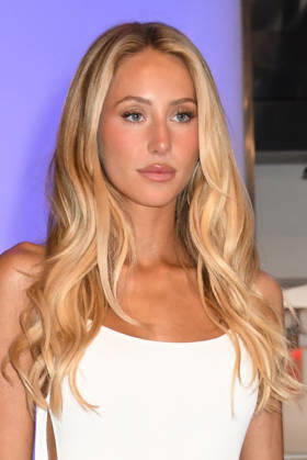 NEW YORK, NY- MAY 12: Alix Earle at the Empire State Building in celebration of Sports Illustrated SwimsuitÃ¢â‚¬â ¢s Annual 2026 issue debut on May 12, 2026 in New York City. Credit: AdMedia New York City USA - ZUMAa123 20260512_zaa_a123_110 Copyright: xJohnxFyckex