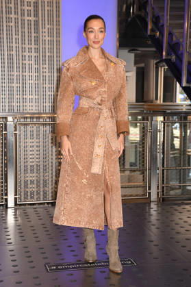 NEW YORK, NY- MAY 12: Penny Lane at the Empire State Building in celebration of Sports Illustrated SwimsuitÃ¢â‚¬â ¢s Annual 2026 issue debut on May 12, 2026 in New York City. Credit: AdMedia New York City USA - ZUMAa123 20260512_zaa_a123_146 Copyright: xJohnxFyckex