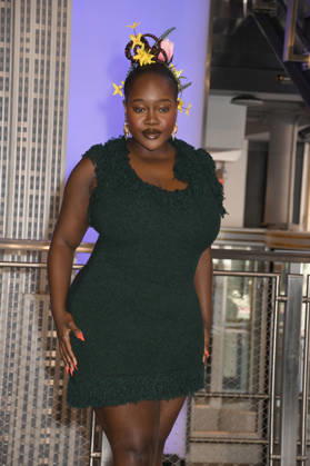 NEW YORK, NY- MAY 12: Achieng Agutu at the Empire State Building in celebration of Sports Illustrated SwimsuitÃ¢â‚¬â ¢s Annual 2026 issue debut on May 12, 2026 in New York City. Credit: AdMedia New York City USA - ZUMAa123 20260512_zaa_a123_153 Copyright: xJohnxFyckex