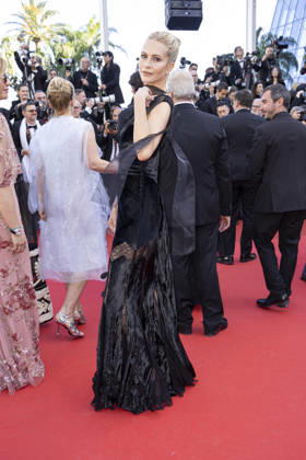 Opening Ceremony and La VÃ nus Electrique (The Electric Venus) Screening at the 79th Cannes Film Festival Poppy Delevingne attends the opening ceremony and La VÃ nus Electrique (The Electric Venus) screening during the 79th annual Cannes Film Festival at Palais des Festivals on May 12, 2026 in Cannes, France.  Copyright: x Chassery+Courdjix