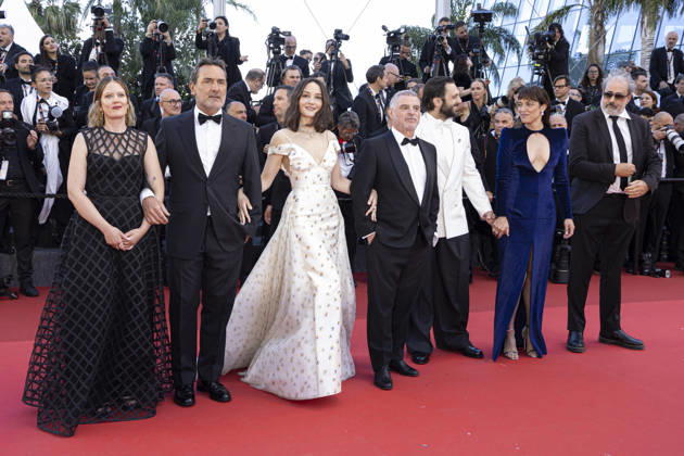 Opening Ceremony and La VÃ nus Electrique (The Electric Venus) Screening at the 79th Cannes Film Festival Madeleine Baudot, Gustave de Kervern, Pio MarmaÃ¯, Pierre Salvadori, AnaÃ¯s Demoustier, Vimala Pons and Gilles Lellouche attend the opening ceremony and La VÃ nus Electrique (The Electric Venus) screening during the 79th annual Cannes Film Festival at Palais des Festivals on May 12, 2026 in Cannes, France.  Copyright: x Chassery+Courdjix