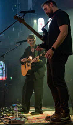 Colin Andrew and Mike Hogan (right) perform live in the Union Chapel, London, 12 May 2026 Colin Andrew (left) perform live with guest Mike Hogan in Union Chapel, London, 12 May 2026 ., Credit:Tina Korhonen Tina Korhonen - B162 Avalon United Kingdom, London  Copyright: xTinaxKorhonenx xTinaxKorhonenx-xB162x xAvalonx 1098417356