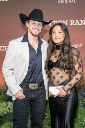 Paramount+ s Dutton Ranch New York Premiere, New York, USA - 12 May 2026 (L-R) Sterlin English and Jayden Utash attend Paramount+ s Dutton Ranch New York Premiere at AMC Lincoln Square 13 on May 12, 2026 in New York City. New York United States Copyright: xRonxAdarx xSOPAxImagesx _radar_dutton_20260512_00681