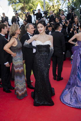 79th Cannes Film Festival Red Carpet Opening Night - part 1 Palais des Festivals - Cannes, France Xie Keyin 79th Cannes Film Festival Red Carpet Opening Night - part 1 Palais des Festivals - Cannes, France 12th May 2026 SGPItalia id 134688_007 *Not Exclusive  Copyright: xSGPx