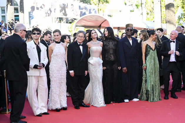 79th Cannes Film Festival Red Carpet Opening Night - part 2 Palais des Festivals - Cannes, France Stellan Skarsgard;Diego Cespedes;Laura Wandal;Park Chan-Wook;Demi Moore;Chloe Zhao;Isaach De Bankole™;Ruth Negga;Paul Laverty 79th Cannes Film Festival Red Carpet Opening Night - part 2 Palais des Festivals - Cannes, France 12th May 2026 SGPItalia id 134688_008 *Not Exclusive  Copyright: xSGPx