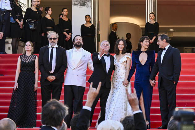 79th Cannes Film Festival Red Carpet Opening Night - part 2 Palais des Festivals - Cannes, France Madeleine Baudot;Gustave Kervern;Pio Marmai;Pierre Salvadori;Anais Demoustier;Vimala Pons;Gilles Lellouche 79th Cannes Film Festival Red Carpet Opening Night - part 2 Palais des Festivals - Cannes, France 12th May 2026 SGPItalia id 134688_008 *Not Exclusive  Copyright: xSGPx