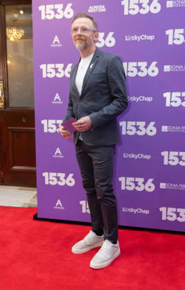 1536 West End Opening Night - Arrivals 12 MAY 26 Simon Pegg attends the 1536 West End Opening Night at The Ambassadors Theatre on 12 05 2026 in London, England. 1536 West End Opening Night - Arrivals 12 MAY 26 Simon Pegg attends the 1536 West End Opening Night at The Ambassadors Theatre on 12 05 2026 in London, England., Credit:Roger Alarcon Avalon United Kingdom, London  Copyright: xRogerxAlarconx xAvalonx 1098427305