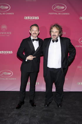 79th Cannes Film Festival Photocall Opening Dinner Palm Beach - Cannes, France Elijah Wood;Peter Jackson 79th Cannes Film Festival Photocall Opening Dinner Palm Beach - Cannes, France 12th May 2026 SGPItalia id 134688_009 *Not Exclusive  Copyright: xSGPx