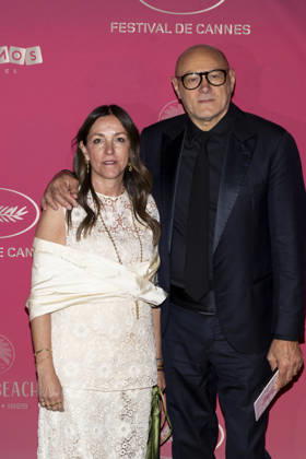79th Cannes Film Festival Photocall Opening Dinner Palm Beach - Cannes, France Barbara Bertelli;Giorgio Martelli 79th Cannes Film Festival Photocall Opening Dinner Palm Beach - Cannes, France 12th May 2026 SGPItalia id 134688_009 *Not Exclusive  Copyright: xSGPx