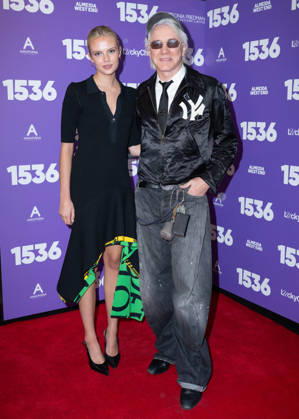 Isla Johnston and Baz Luhrmann attends 1536™ Opening Night at The Ambassadors Theatre in London, England. UK. Tuesday 12th May 2026. Copyright: xJamesxWarrenx ae7cg332