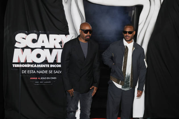 May 12, 2026, Mexico City, Ciudad de Mexico, Mexico: Actors Marlon Wayans and Shawn Wayans attend the red carpet for Scary Movie 6 at Cinemex Plaza Antara. on May 12, 2026 in Mexico City, Mexico. Mexico City Mexico - ZUMAe321 20260512_zea_e321_039 Copyright: xIsmaelxRosasx