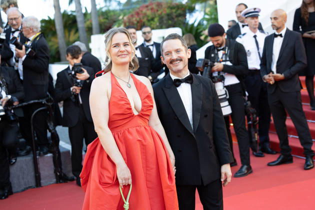 Cannes pening ceremony and La VÃ nus Electrique (The Electric Venus) screening CANNES, FRANCE - MAY 12: (L-R) Mette-Marie Kongsved and Elijah Wood attend the opening ceremony and La VÃ nus Electrique (The Electric Venus) screening during the 79th annual Cannes Film Festival at Palais des Festivals on May 12, 2026 in Cannes, France CAP KA Kristina Afanasyeva Cannes Alpes-Maritimes France Copyright: xKristinaxAfanasyeva CapitalxPicturesx