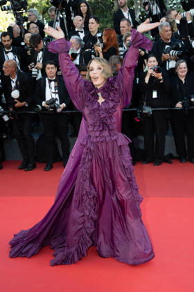 Cannes pening ceremony and La VÃ nus Electrique (The Electric Venus) screening CANNES, FRANCE - MAY 12: Philippine Leroy-Beaulieu attends the opening ceremony and La VÃ nus Electrique (The Electric Venus) screening during the 79th annual Cannes Film Festival at Palais des Festivals on May 12, 2026 in Cannes, France. CAP KA Kristina Afanasyeva Cannes Alpes-Maritimes France Copyright: xKristinaxAfanasyeva CapitalxPicturesx